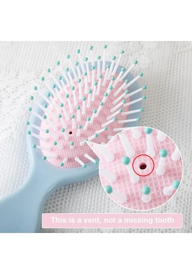 Masaj Masaj Saç Derisi Iyi Esneklik Çocuk Kız Küçük Saç Şekillendirici Araçları Saç Tarak Rahat Saç Mini'ye Zarar Vermeden