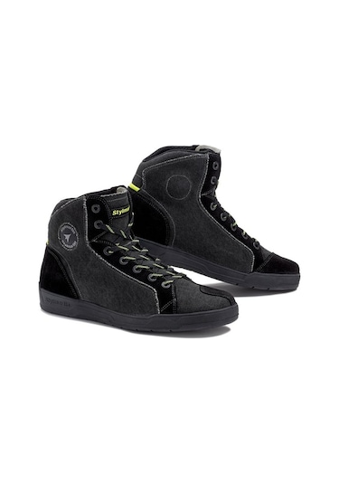 Stylmartin Shadow Black Nero Korumalı Motosiklet Ayakkabısı Siyah