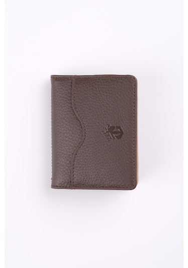 Ancora Leather Hakiki Deri Kartlık-26207 Kahverengi - Camel