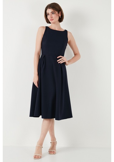 Lela Bayan Elbise 6051963 Lacivert Lacivert