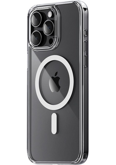 Rock Space İphone Uyumlu 15 Kılıf Magsafe - Şeffaf Şeffaf