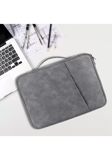 Suntek Tablet Kol Çantası Dayanıklı Toz Geçirmez 13-inç-gri