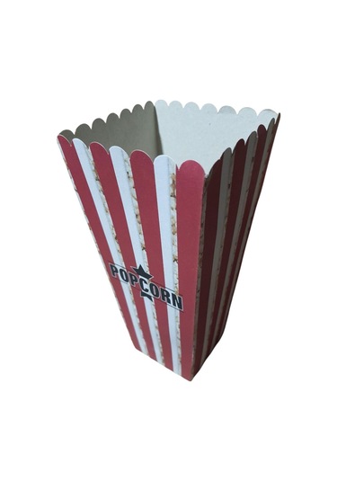 Karton Popcorn Kutu Büyük Pk:50 Adet