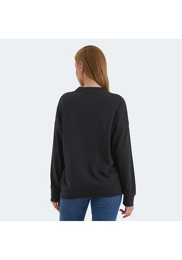 Slazenger VIRTUE Kadın  Siyah Sweatshirt