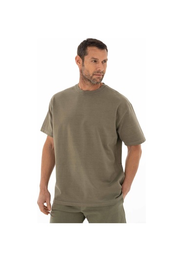 AR-MA Arma Erkek Oversize Kısa Kollu Bisiklet Yaka Sweatshirt 001 AR-MA Arma Erkek Oversize Kısa Kollu Bisiklet Yaka Sweatshirt 001