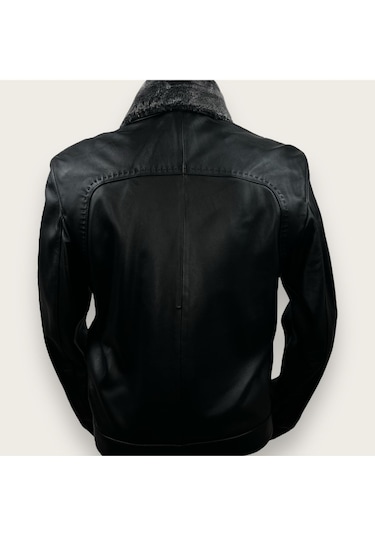 Always Leather Usta İşi Özel Dikim %100 Hakiki Deri 1803340004 Siyah