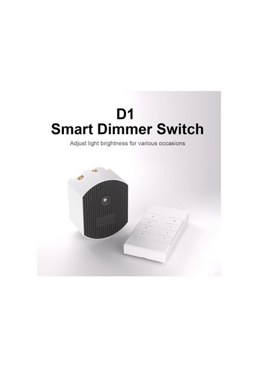 Akıllı Dimmer Anahtarı Rm433r2 Uzaktan Kumandalı Akıllı Siyah Beyaz