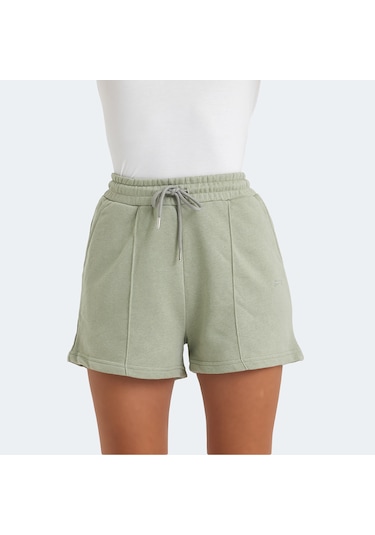 Slazenger VIXI Kadın Cepli Su Yeşili Şort