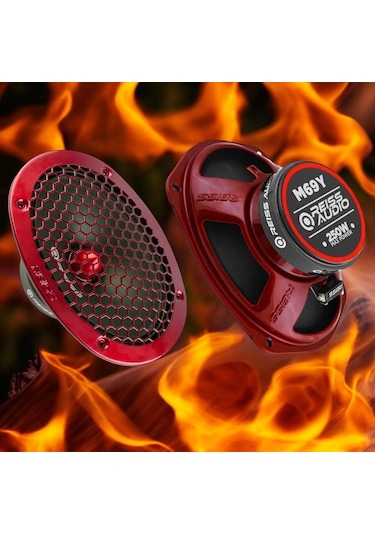 Reiss Rs-m69y Deprem Serisi Oval Kurşun Göbek 6x9 Oto Midrange Ho
