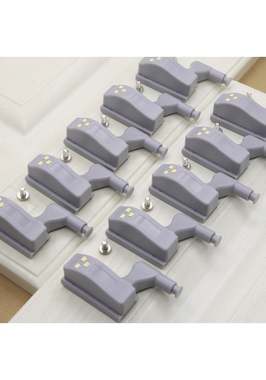 Fortunelane Otomatik Açık/kapaşır Led Pense Lambası, Beyaz Işık, Hareket Sensörlü, Kullanıcı Yönlü, 2 Adet Paket Beyaz Beyaz