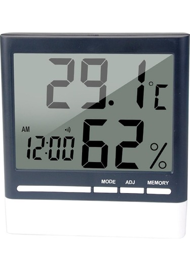 Suntek Termometre Higrometre Kapalı Nem Ölçer Küçük Çok Oq