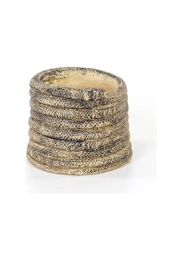 Euro Flora Yılan Figürlü Beton Saksı 9X10.5 Cm (540877160)