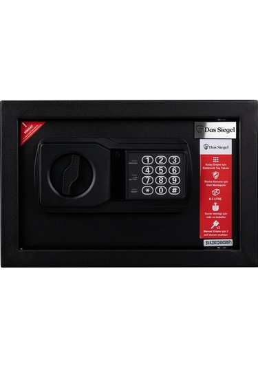 Das Siegel Çelik Elektronik Şifreli Ve 2 Anahtarlı Kasa 20DSBS