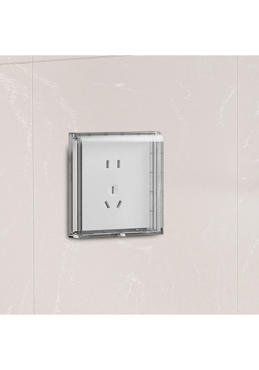 Dolıty Soket Su Geçirmez Kutu Ev Geliştirme Balkon Mutfak Beyaz