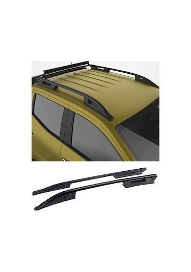 Mitsubishi L200 2006 2014 Tavan Çıtası Falcon Black Siyah