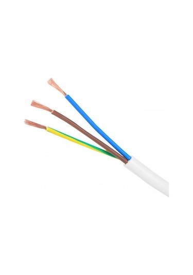 sas kablo Uzatma Kablosu 3x1,5 Ttr 10 Metre Seyyar Kablo syyr315b