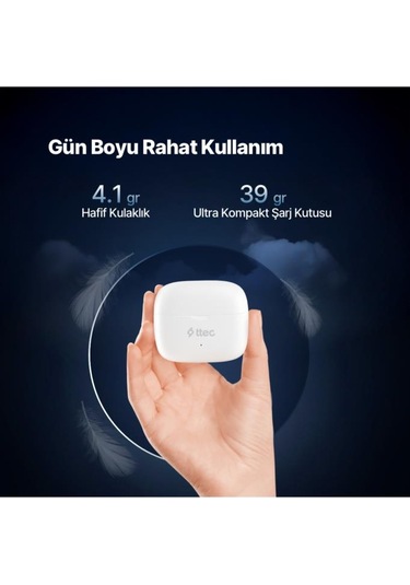 Ttec AirBeat Pro 2KM154 Bluetooth 4.3 Kulak İçi Kulaklık