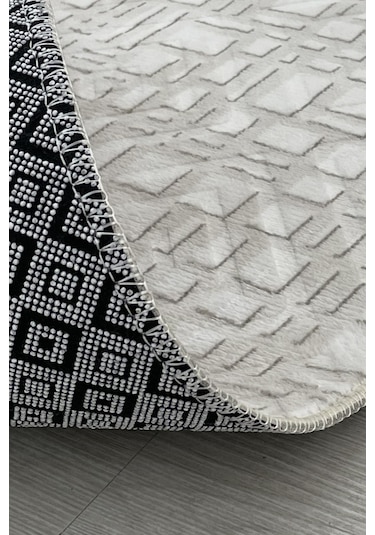 Lüle Halı Kaymaz Taban Yıkanabilir Yolluk Halı Lhklmkahve2