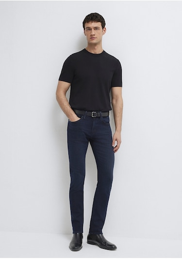 Mavi - Jake Lux Black Mürekkep Mavi Jean Pantolon 00422a1742 Koyu Mavi