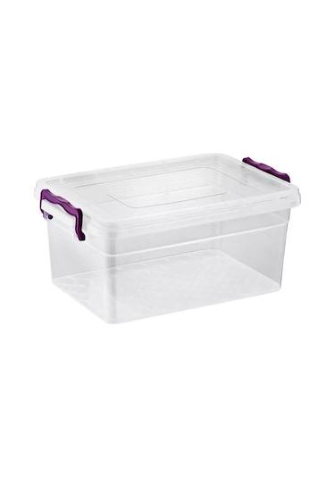 Asude 2 Lt Plastik Saklama Kabı 15x22x10 Şeffaf