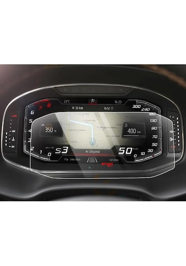 Seat Ibiza 10.25 İnç Mat Ekran Koruyucu Dijital Gösterge