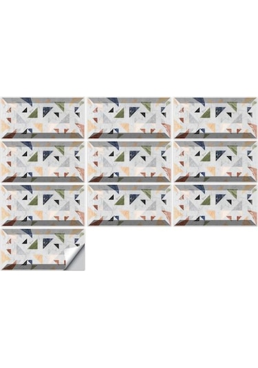 20x10 Cm Modern Su Geçirmez 3d Kiremit Çıkartmalar Vinil Kendinden Yapışkanlı Ev Duvar Dekoru Kabuğu Ve Duvar Sticker Dğ. 56883113 Diğer