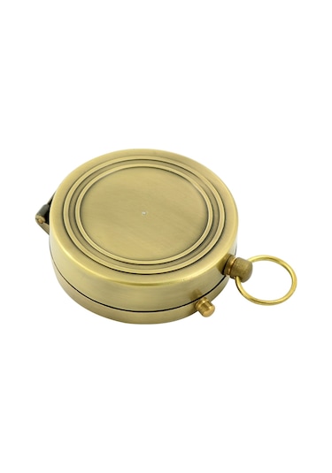 Yaozixa Retro Gümüş Çelik Konpas - Doğru Yön Belirleyici, Dayanıklı Metal, Kamp Ve Yürüyüş İçin