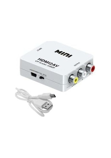 Hdmi'dan Rca'ya Dönüştürücü Aparat