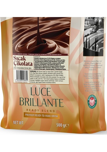 Sıcak Çikolata Hot Chocolate 500 Gr. Hazır