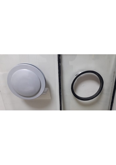 DOĞALGAZ TEK CAM MENFEZİ 16 CM TEKCAM CAM BALKON İÇİN ÖZEL İMALAT