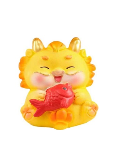 Pazly Yılı Suntek Stil-c Refah Reçine Heykelcik Hayvan Ejderha 2024 İp