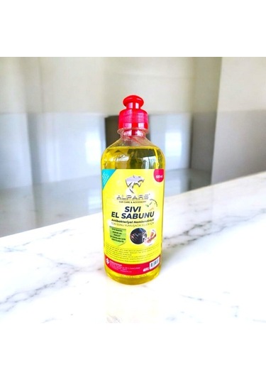 Alpars İmalat Bakım Tamir Servis Çalışanları İçin Sıvı El Sabunu Nemlendiricili 500 Ml Limon Kokulu 1 Adet