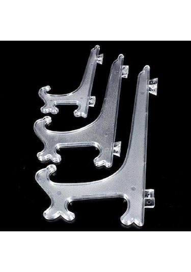 Sones 10 Adet Plastik Yüksek Şeffaf Çerçeve Tutucu, Boyut: 6 İnç