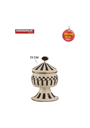 Prime Cream Ayaklı Şekerlik Krem