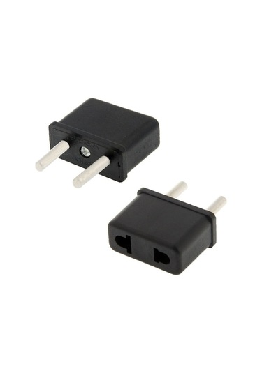 Rogfer Abd / Au Fiş Ab Fiş Ac Duvar Evrensel Seyahat Güç Soketi Fiş Adaptörü Siyah Diğer