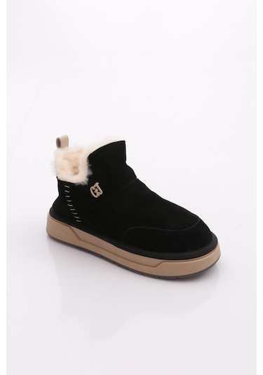 Guja 25k486 Kadın Ugg Bot Siyah