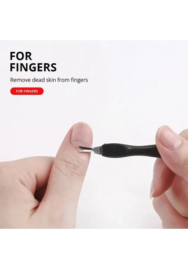 27 Adet Ayak Bakımı Aracı Pedikür Manikür Seti Seti Paslanmaz Çelik Soyma One Set 10 In 1