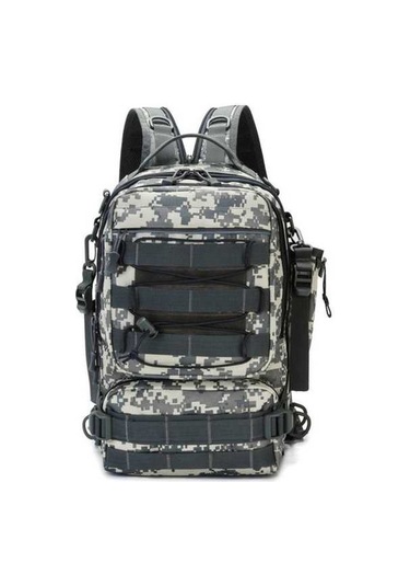 Ebitda Su Geçirmez Balıkçı Çantası - Dayanıklı Outdoor Sırt Çantası, Çok Bölmeli Çok Renkli