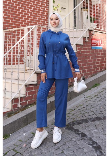 Ribana Detaylı Takım İndigo I Ndigo