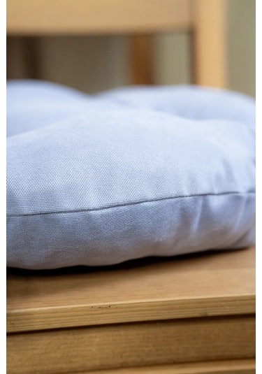 Slavıca Sandalye Yastığı Yuvarlak 40x40 Cm 2'li Set 194172473 Leylak