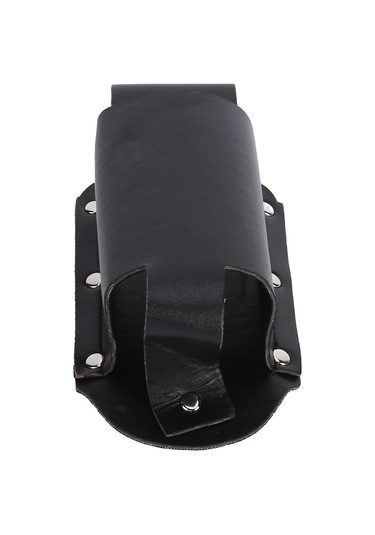 Açık Hava Yürüyüş Kampı İçin Siyah Pu Deri Taşınabilir Bira İçecek Kutusu Raf Saklama Çantası Diğer