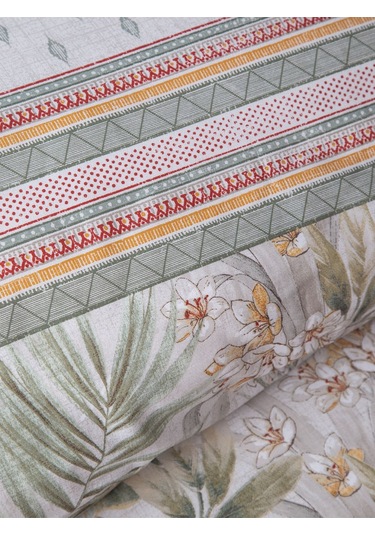 Senses Havana Nevresim Takımı Yeşil Çift Kişilik Yeşil