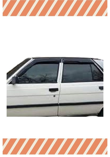 Renault -9 Brodway-flash Tüm Modellerine Özel 4'lü Mügen Tip Cam Rüzgarlığı