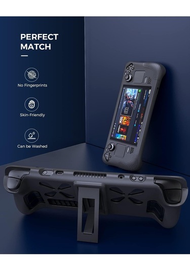 Steam Deck Katlanabilir Tutucu Standlı Koruyucu Kılıf