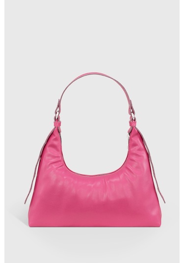 Housebags Kadın Soft Pembe Baguette Çanta 205 Soft Pembe