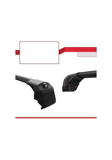 Fiat Egea Cross 2020 2021 2022 2023 2024 2025 Yük Taşıma Ara Atkı Çitası Siyah