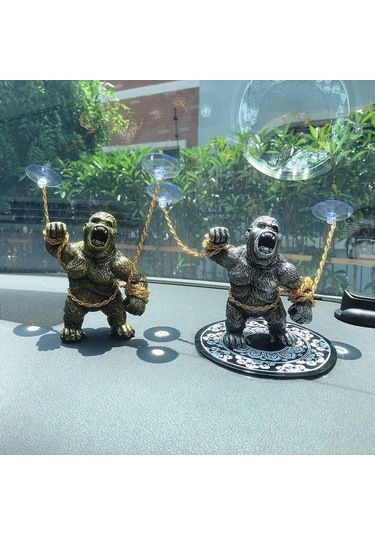 Mal Aksesuarları İçin Araç İç Dekorasyon Gorilla Merkezi Konsol 1 Adet