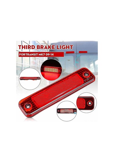 Xiyyadms "ford Transit Mk7 2006-2014 Yüksek Parlaklıklı 3. Fren Lambası - Enerji Tasarruflu, Kolay Montaj"
