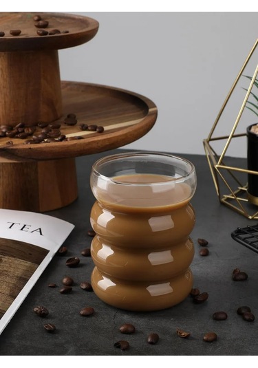 Nesso Kaba Kabar Tabaklı Cam Bardak 243545124 Beyaz