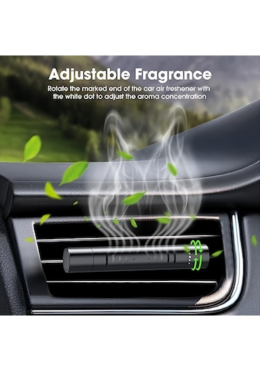 Pratikus Şık Aromaterapi Araç Kokusu Klipsli, Kokulu Çubuklu, P